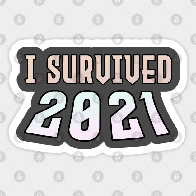 I survived 2021 Sticker by PGP